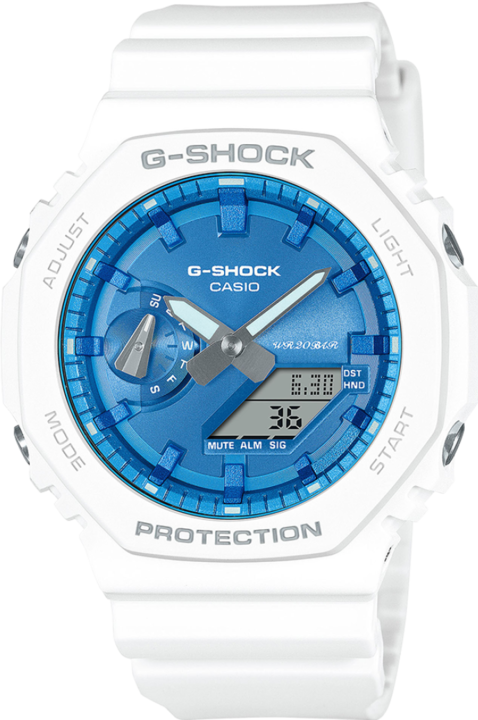 Produktbild G-Shock GA-2100WS-7AER (Gangreserveanzeige, Lünette drehbar, 45 mm)