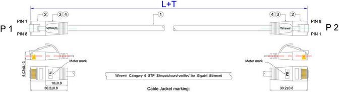 Produktbild Wirewin Netzwerkkabel (UTP, CAT6, 20 m)