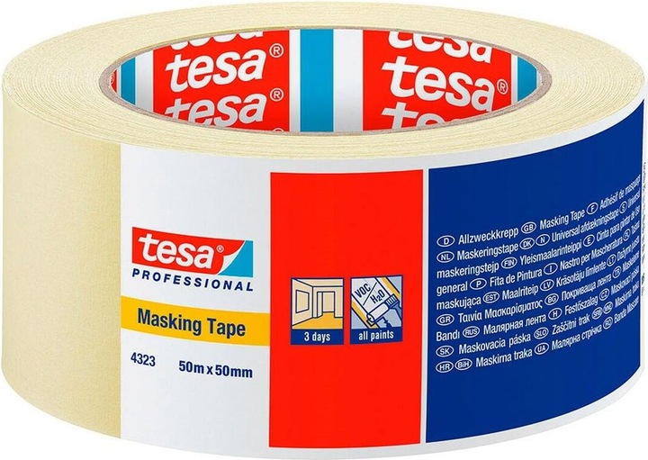 Produktbild tesa tesakrepp® Abdeckband 50m:50mm (50 mm)