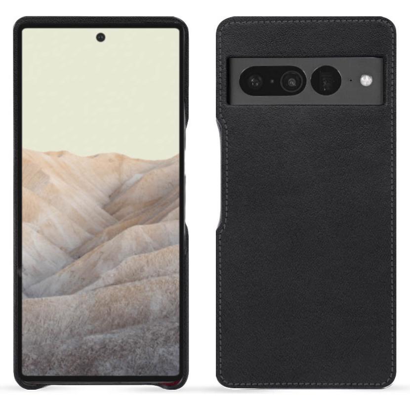 Noreve Lederschutzhülle (Google Pixel 7 Pro), Smartphone Hülle, Schwarz