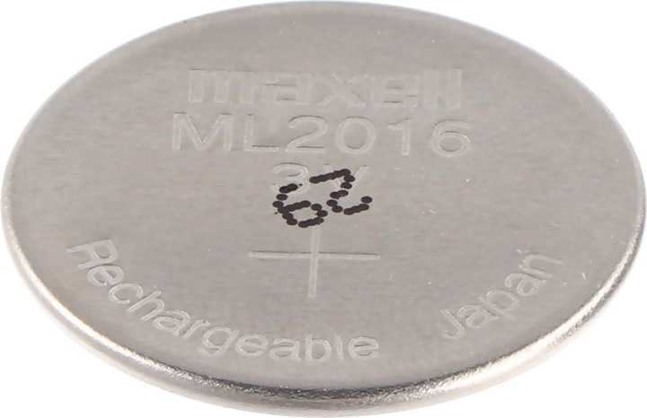 Actual product image Maxell ML2016 (1 pcs., CR2016, 25 mAh)