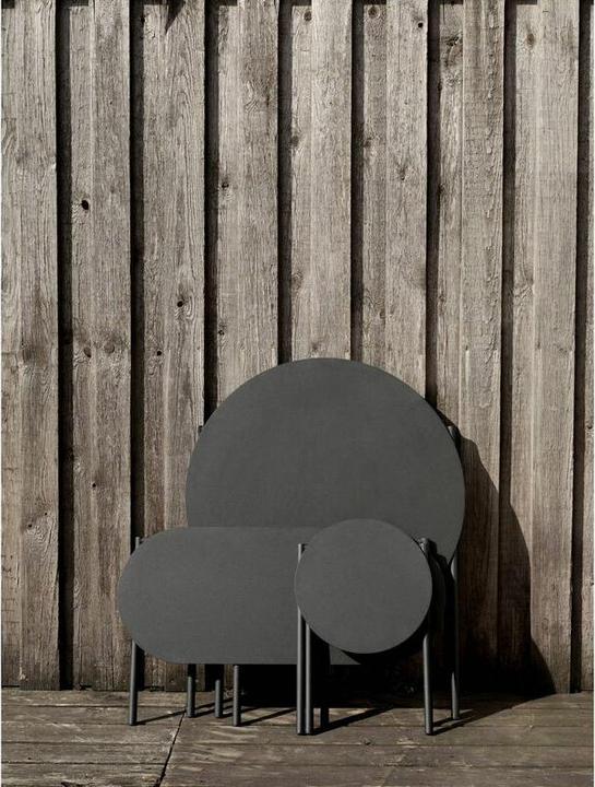 Actual product image Zone Denmark Disc stool 33 x 45 cm, black