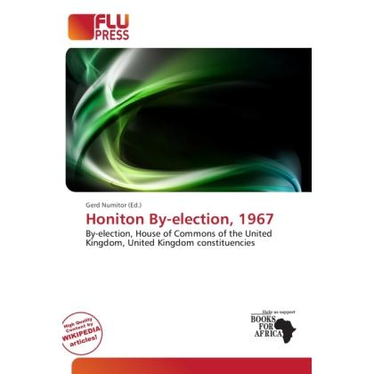 Honiton By-election, 1967, Fachbücher von Gerd Numitor