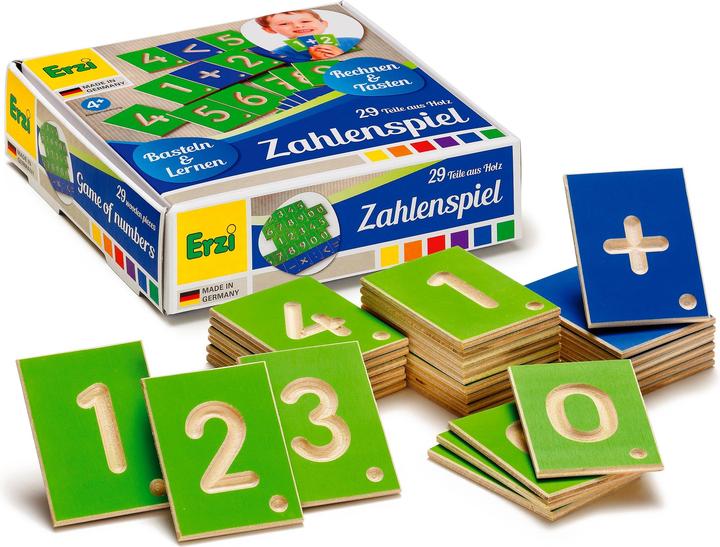 Erzi Lernspiel Zahlen