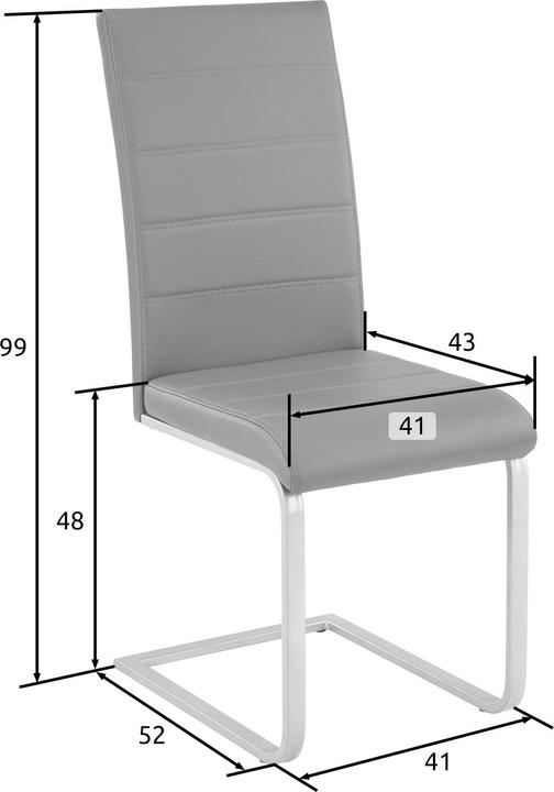 Immagine prodotto tectake 6x Schwingstuhl