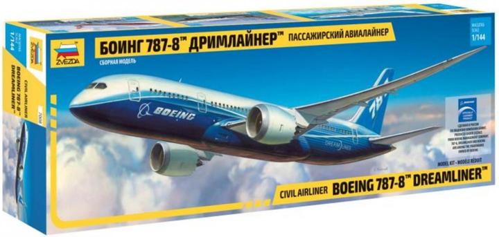 Actual product image Carson 1:144 Pas. plane BOEING 787-8 Dreamliner