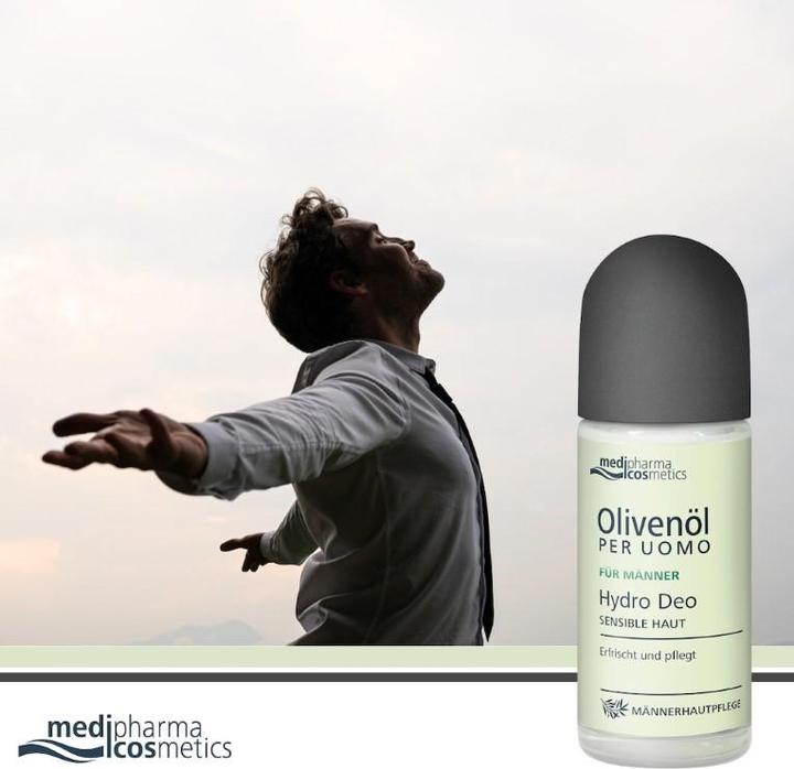 Produktbild Medipharma cosmetics Olivenöl Per Uomo Hydro Deo sensible Haut, 50 ml Roll-On (Roll-on, 50 ml)