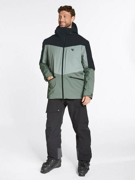 Immagine prodotto Ziener Giacca da sci Freeride da uomo TRIGLAV verde fango - 60 (60)