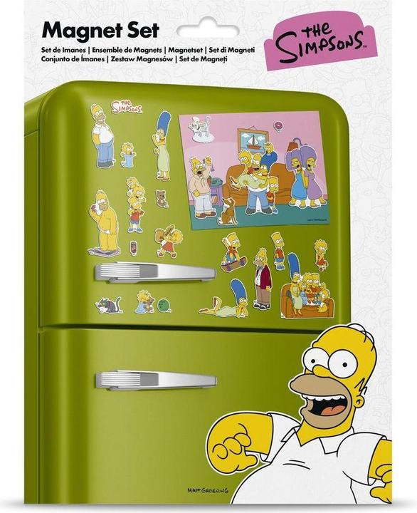Grupo Erik The Simpsons Die-cut magnet set