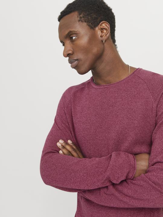 Produktbild Jack & Jones Einfarbig Strickpullover mit Rundhals Strickpullover mit Rundhals (S)
