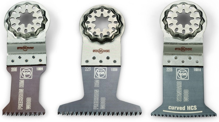 Produktbild Fein Tauchsägeblatt E-Cut Combo Starlock Wood, 3-teilig