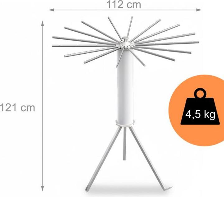 Produktbild Relaxdays Ausziehbarer Wäscheständer Oktopus