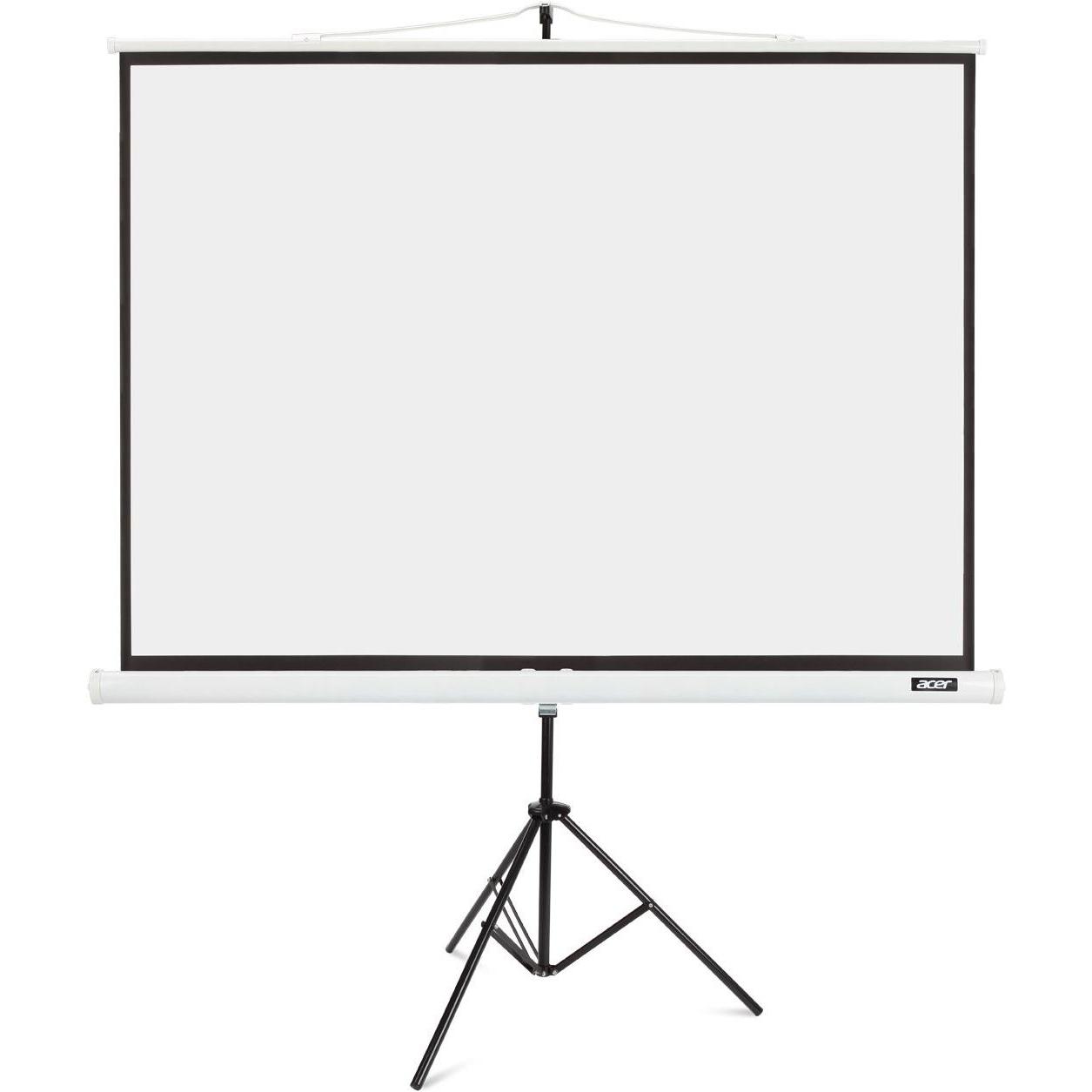 Acer Mc.Jbg11.00f (87", 4:3), Leinwand, Weiss, Schwarz