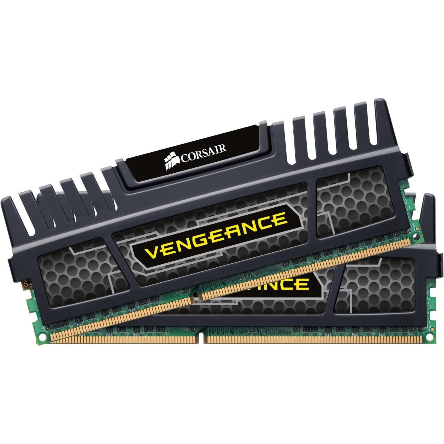 Thumbnail - Corsair Vengeance (2 x 8GB, 1600 MHz, DDR3-RAM, DIMM), RAM, Schwarz