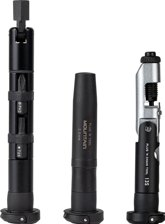 Actual product image Topeak Plug'n Tool Mountain Pro, mini tool for MTB handlebars