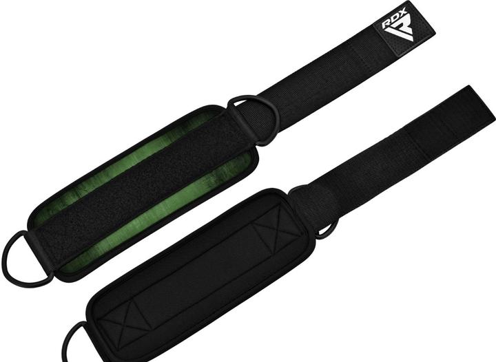 Actual product image Rdx Gym Ankle Pro A4 Army Green-Pair