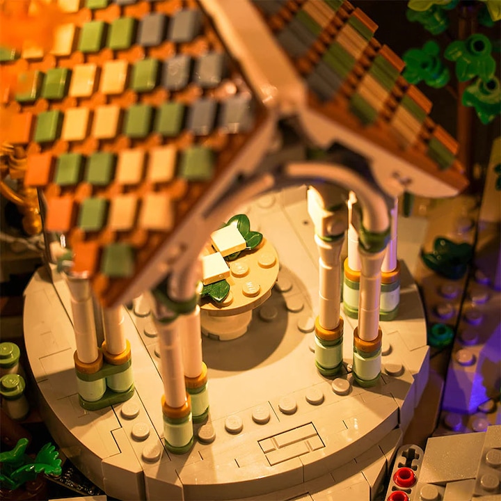 Image du produit BrickBling Set de lumière LED pour LEGO Le Seigneur des Anneaux : Fondcombe (10316) incl. télécommande