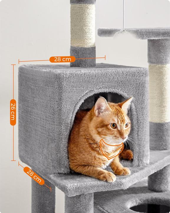 Produktbild Feandrea Mila (155 cm, Hellgrau)