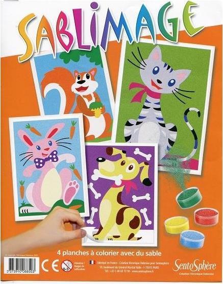 Actual product image Sentosphere refill sandblasting animals cuddly