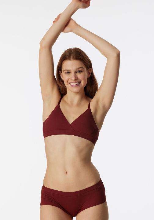 Actual product image Schiesser Pure Rib underwired bra (Single pack, 85 B)