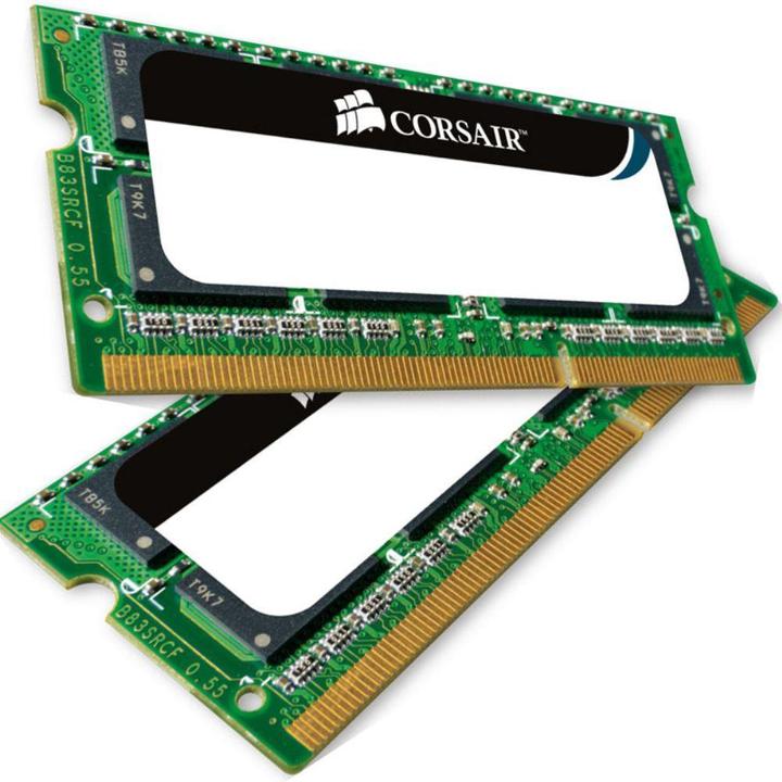 Actual product image Corsair value select (2 x 4GB, 1066 MHz, DDR3-RAM, SO-DIMM)