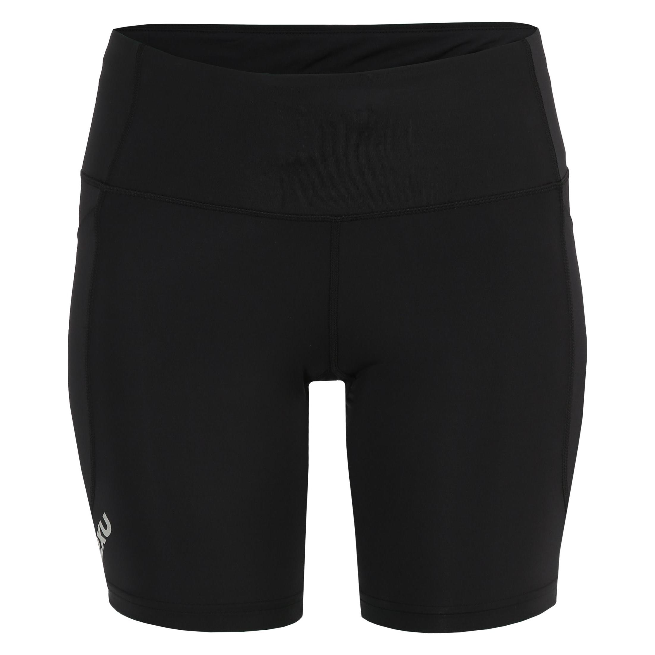 2XU, Damen, Shorts, Aero Mid-Rise Comp 6Inch Short, Schwarz, (L)