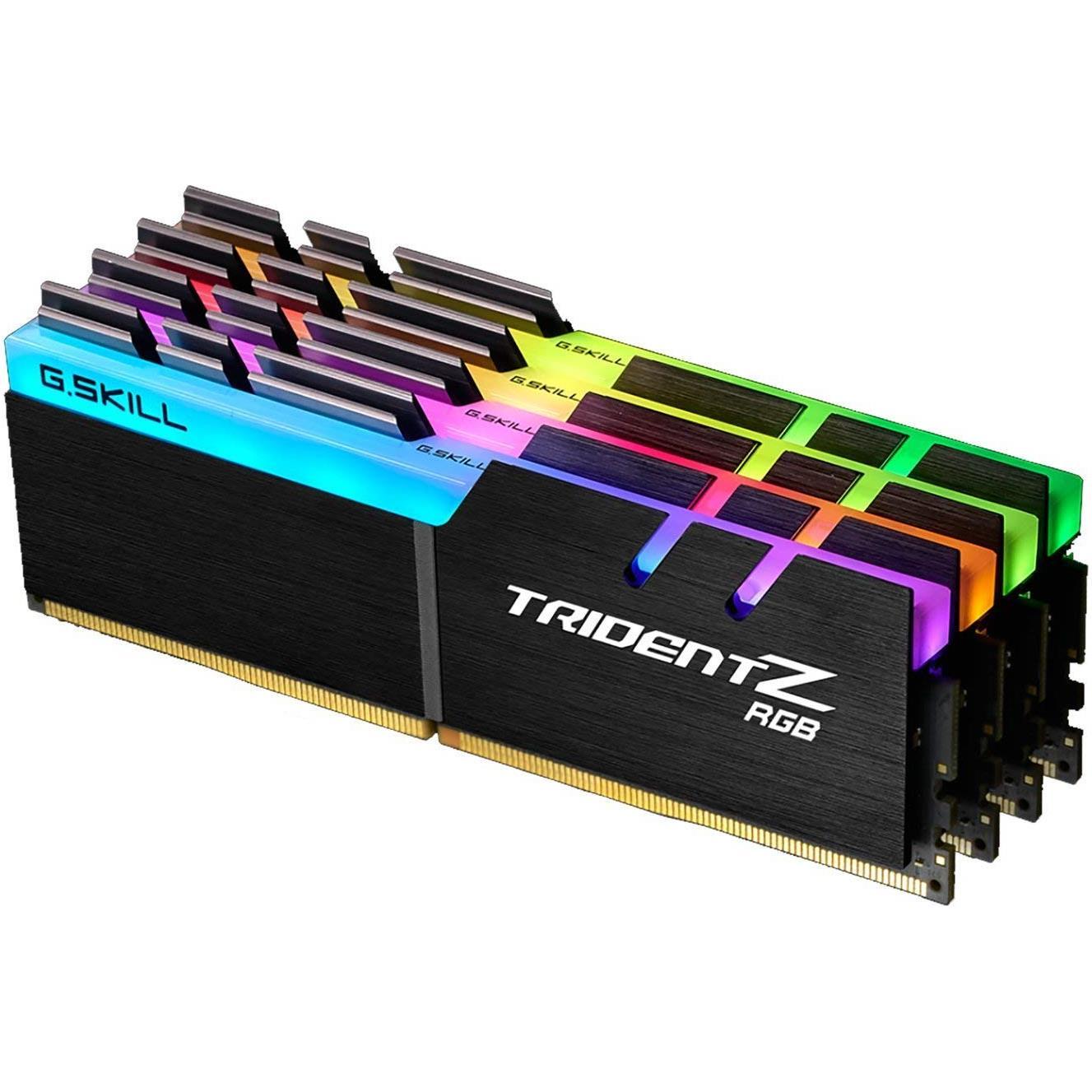 Thumbnail - G.Skill Trident Z RGB (4 x 8GB, 3200 MHz, DDR4-RAM, DIMM), RAM, Schwarz