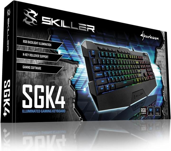 Actual product image Sharkoon Skiller SGK4 (USA, Cable)