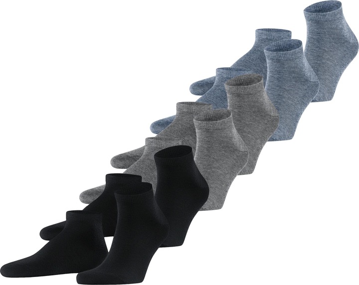 Produktbild Falke Happy 6-Pack Herren Sneakersocken (6er Pack, 39 - 42)