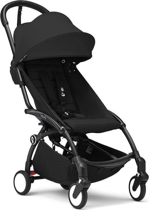 Stokke Poussette de voyage YOYO³ (châssis : noir), Noir