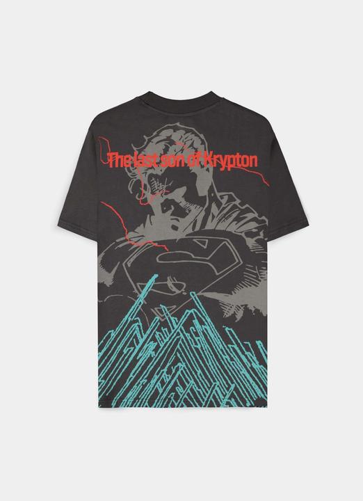 Produktbild Difuzed Superman - Dark Grey son of Krypton Men's Loose Fit T-shirt - M (M)