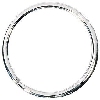 Actual product image Wedo Key ring 38mm silver metal 100 pcs./pack.