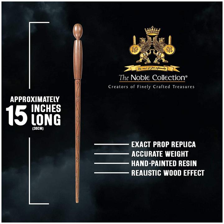 Actual product image Noble Collection Harry Potter Wand Death Eater Version 2 (Character Editio