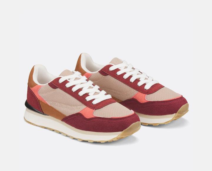 Image du produit La Redoute Collections Baskets de running multicolores de style rétro (40)