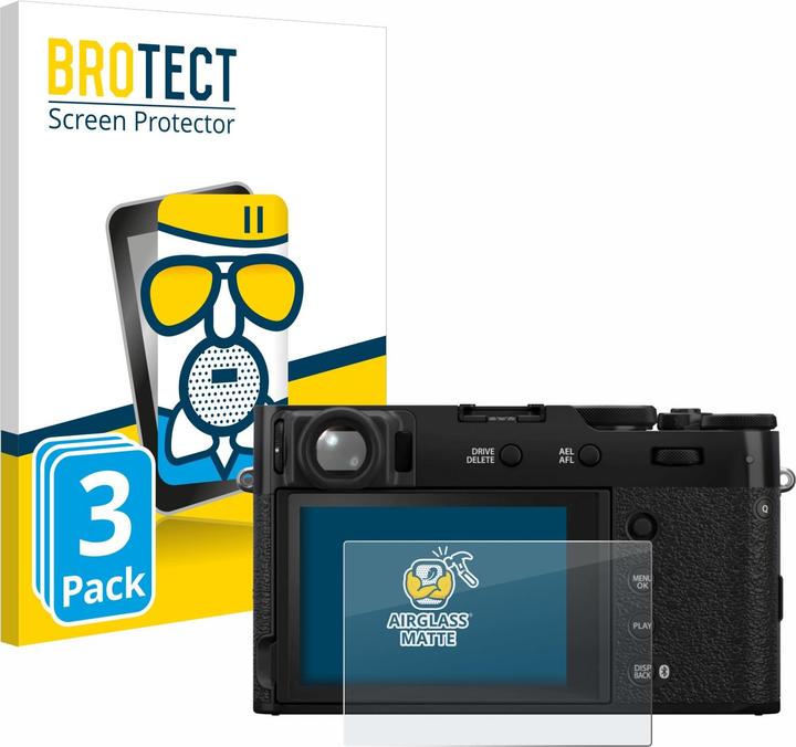 BROTECT AirGlass Panzerglasfolie Matt (Displayschutz, X100VI)