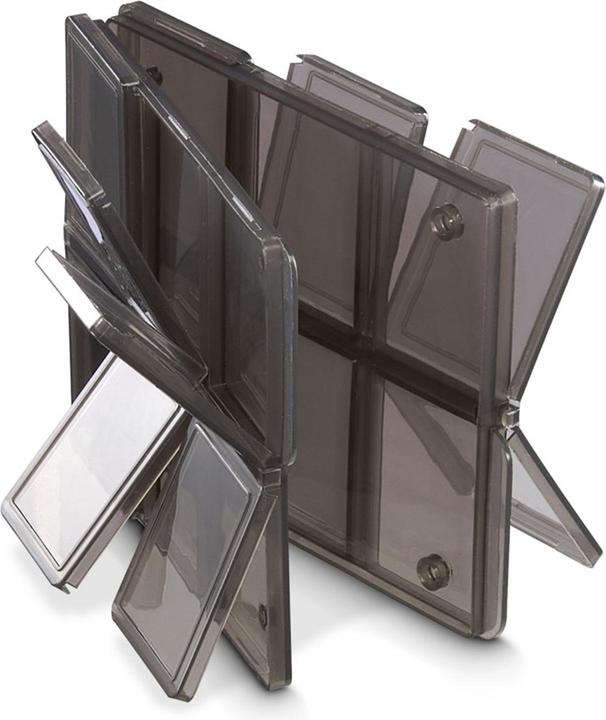 Image du produit Hama Geheugenkaartbox For 12 SD-Kaarten Plat Black/Transparant