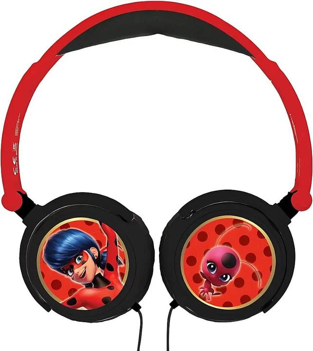 Produktbild Lexibook Miraculous Stereo Kopfhörer für Kinder, faltbar, kabelgebunden, mit Lautstärkebegrenzung