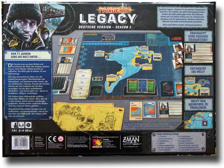 Produktbild Asmodée Pandemic Legacy Season 2 (Deutsch)