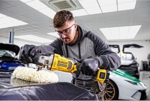 Actual product image DeWalt DCM849P2-QW car polisher (90 W)