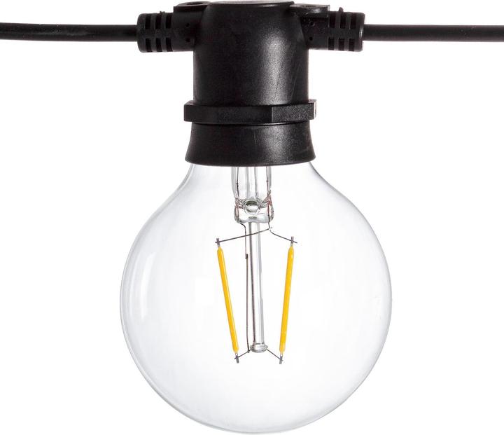 Actual product image Bizzotto LED light chain Brilliant transparent 840 (8.40 m)