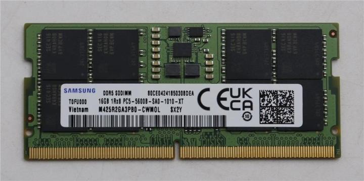 Actual product image Lenovo Memory 16GB So-Dimm DDR5 5600 (1 x 16GB, 5600 MHz, DDR5 RAM, SO-DIMM)