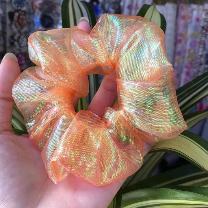 Immagine prodotto Avizar Scrunchie Glänzender Organza Uni Yumei (Elastico per capelli)