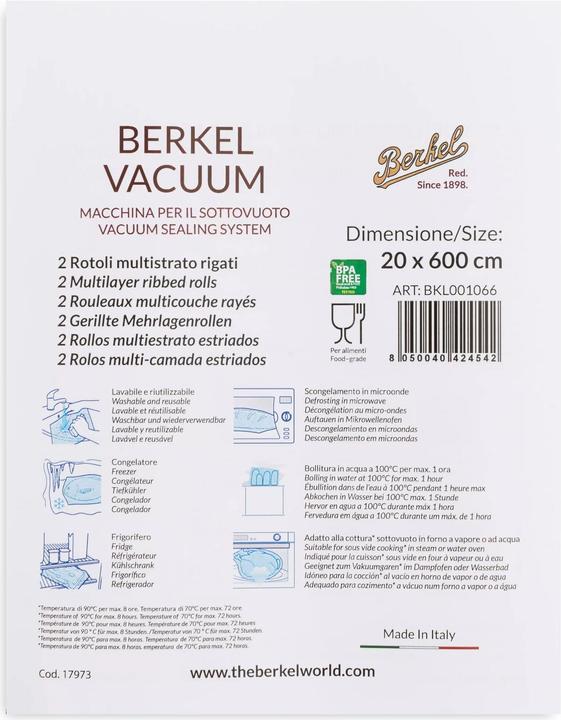 Actual product image Berkel film rolls (2 x)