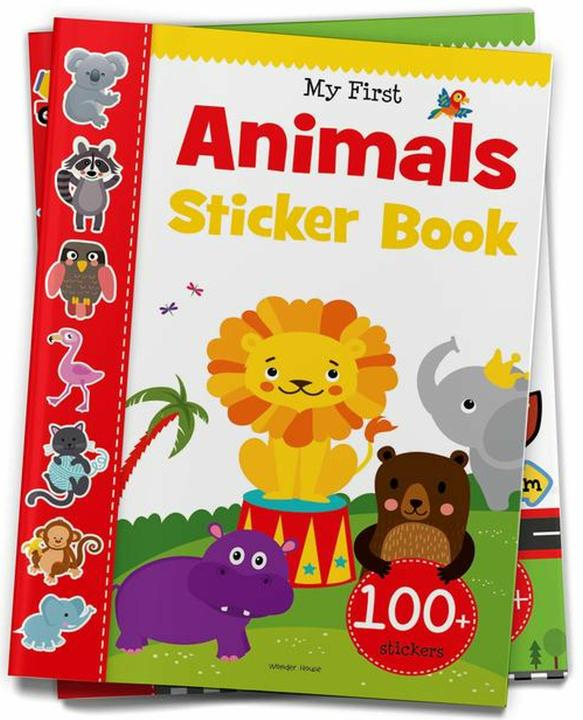 Actual product image My First Animal Sticker Book