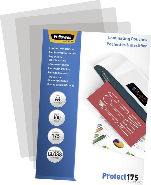 Immagine prodotto Fellowes Proteggere 175 (A4, 100 pz., 175 µm)