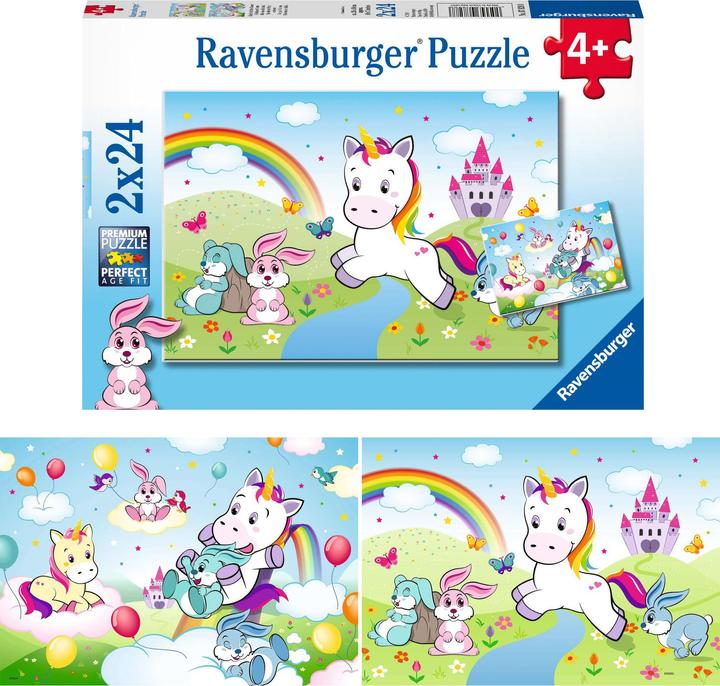 Produktbild Ravensburger Märchen Einhorn Puzzle (24 Teile)