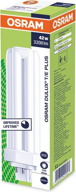 Produktbild Osram Dulux (GX24q-4, 42 W, 3200 lm, 1 x, G)