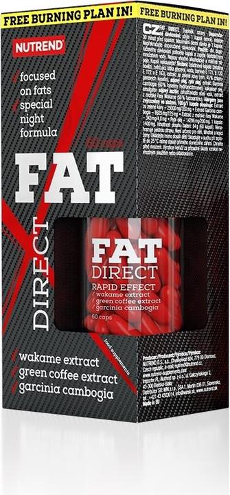Actual product image Nutrend Fat Direct (60 Piece, Capsules)