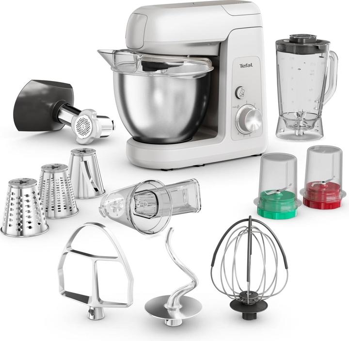 Tefal QB525B38 Bake Partner - robot de cuisine - 1100 W (QB525B38) (1100 W, 4.60 l)