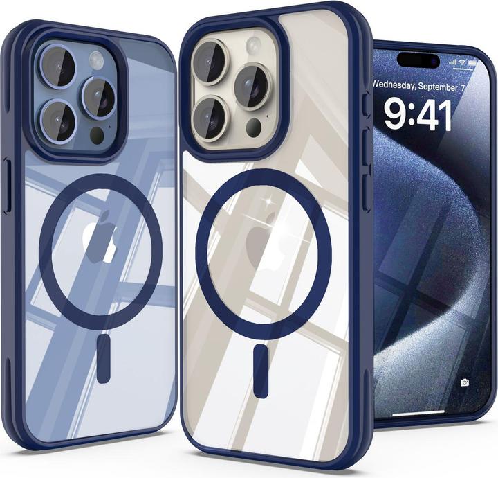 Produktbild Cadorabo iPhone 15 PRO MAX Hülle MagSafe kompatibel Case (Apple iPhone 15 Pro Max)